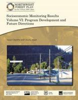 Socioeconomic Monitoring Results Volume VI
