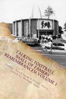 Talking Football (Hall of Famers' Remembrances) Volume 1