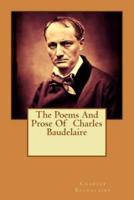 The Poems And Prose Of Charles Baudelaire