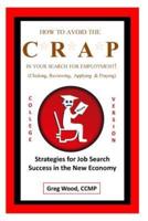 How to Avoid the Crap in Your Search for Employment