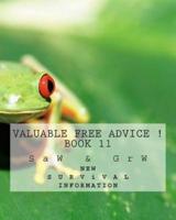 Valuable FREE Advice ! ( BOOK 11 )