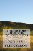 The History of Austin County, Texas