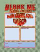 Blank Me - Premium Blank Graphic Novel Panelbook - Jade