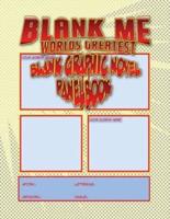 Blank Me - Premium Blank Graphic Novel Panelbook - Yellow