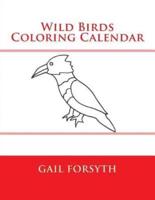 Wild Birds Coloring Calendar