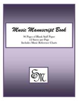 Music Manuscript Book (Purple)