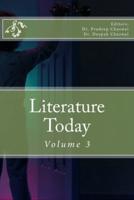 Literature Today (Volume 3; Issue Theme-Childhood)