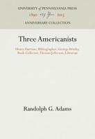 Three Americanists