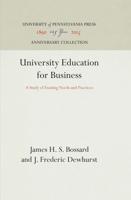 University Education for Business