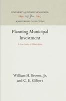 Planning Municipal Investment