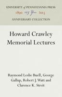 Howard Crawley Memorial Lectures