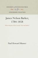 James Nelson Barker, 1784-1858