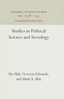 Studies in Political Science and Sociology