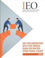 IMF Collaboration With the World Bank on Macro-Structural Issues