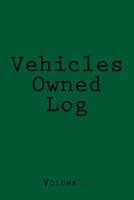 Vehicles Owned Log
