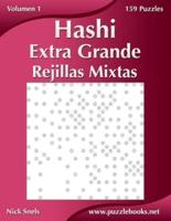 Hashi Extra Grande Rejillas Mixtas - Volumen 1 - 159 Puzzles