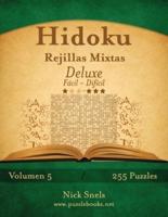 Hidoku Rejillas Mixtas Deluxe - De Fácil a Difícil - Volumen 5 - 255 Puzzles
