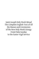 Saint Joseph Holy Week Missal