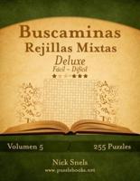 Buscaminas Rejillas Mixtas Deluxe - De Fácil a Difícil - Volumen 5 - 255 Puzzles