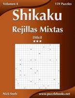 Shikaku Rejillas Mixtas - Difícil - Volumen 4 - 159 Puzzles