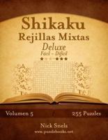 Shikaku Rejillas Mixtas Deluxe - De Fácil a Difícil - Volumen 5 - 255 Puzzles