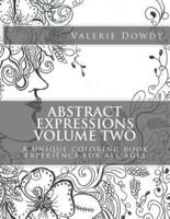 Abstract Expressions Coloring Book, Volume 2