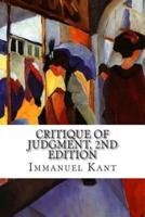 Critique of Judgment, 2nd Edition