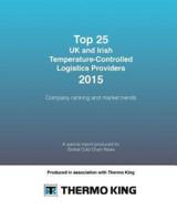 Top 25 UK and Irish Temperature-Controlled Logistics Providers 2015