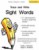 Trace and Write Sight Words