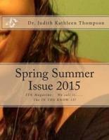 Spring Summer Issue 2015