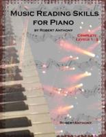Music Reading Skills for Piano Complete Levels 1 - 3