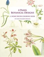 4 Panel Botanical Designs