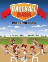 Baseball Season Coloring Book