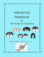 Interactive Notebook for Bridge to Terabithia