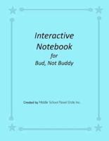 Interactive Notebook for Bud, Not Buddy