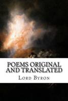 Poems Original and Translated