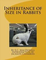 Inheritance of Size in Rabbits