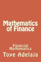 Mathematics of Finance