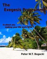 The Exegesis Programme