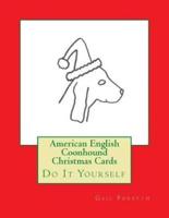 American English Coonhound Christmas Cards