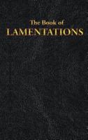 LAMENTATIONS: The Book of