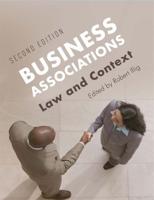 Business Associations: Law and Context