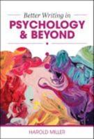 Better Writing in Psychology & Beyond