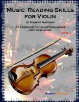 Music Reading Skills for Violin Level 1