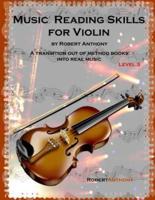 Music Reading Skills for Violin Level 3