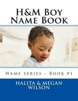 H&m Boy Name Book