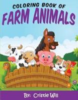 Coloring Book of Farm Animals