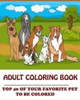 Adams Adult Coloring Book