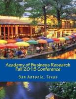 Academy of Business Research Fall 2015 Conference