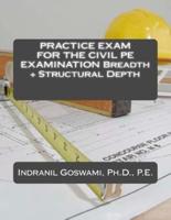 Practice Exam for the Civil PE Exam